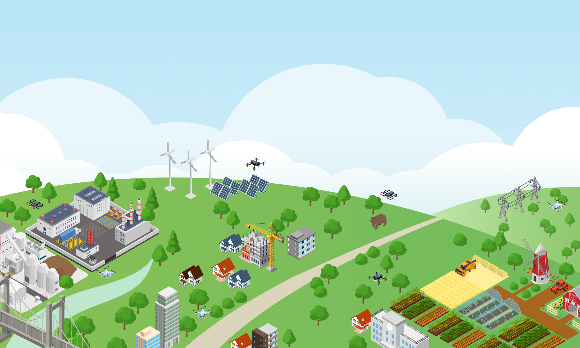 進化するドローン活用フィールドマップ